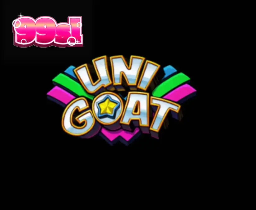 Tampilan visual slot Unigoat dengan karakter kambing ajaib dan latar belakang peternakan fantasi.